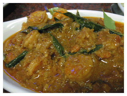 Shrimp Saag 